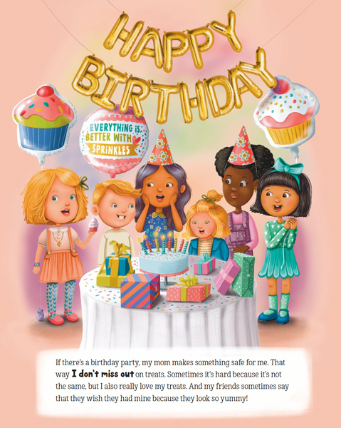 Charlie Learns About Her Food Allergies (Hardcover Book)