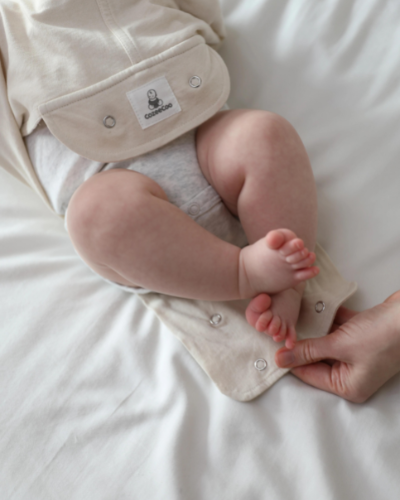 The CozeeCoo® Wearable Baby Blanket