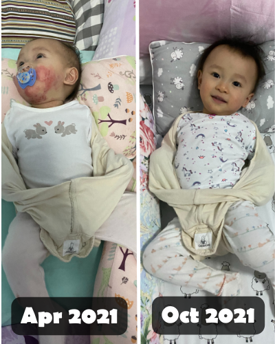 The CozeeCoo® Wearable Baby Blanket